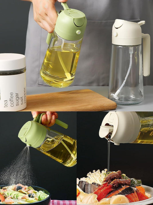2 in 1 Glass Oil Dispenser