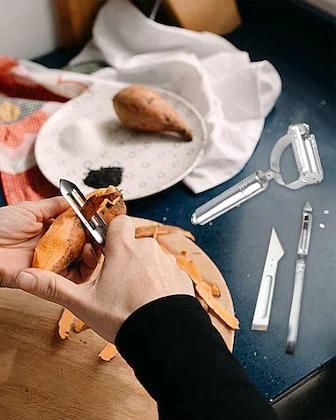 3 in 1 Vegetable - Fruit Peeler Set of 3pc